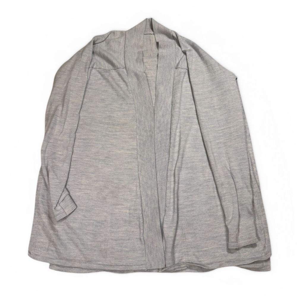 LULULEMON Light Gray Open Front Cardigan (Size Unknown - fits like a small)